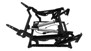 Regal hai động cơ rạp hát tại nhà ngồi có thể ngả sofa cơ chế hệ thống điện đôi ngồi có thể ngả thư giãn điện ảnh ghế với người giữ cốc - Product Image 3