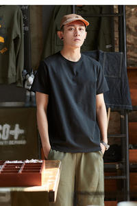 LS hombres camiseta peso pesado 230GSM 100% algodón de alta calidad gota hombro camiseta chica unisex O cuello camiseta ERO tamaño - Product Image 3