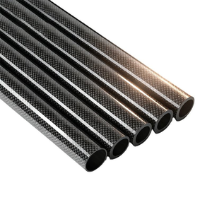 Tubo in Fibra di Carbonio Personalizzato di Alta Qualità, Lunghezza 2 Metri, Diametri 40mm 50mm 60mm 70mm 80mm 90mm - Product Image 1