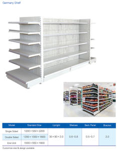 Étagère de rangement en fer d'usine présentoir en acier pour étagère de pharmacie de stockage d'entrepôt de supermarché de ménage - Product Image 5