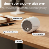Mini haut-parleur Bluetooth sans fil de poche, couleurs macaron dégradées, haut-parleur compact pour l'extérieur, cadeau promotionnel idéal, faible coût