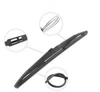 2023 fabricants teflonss enduit universel pare-brise arrière en caoutchouc de silicone lame d'essuie-glace arrière balais d'essuie-glace hybrides caoutchouc de silicone