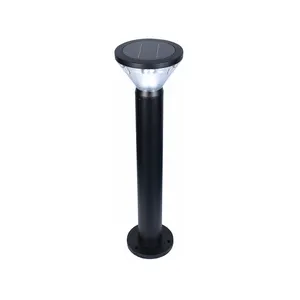 Ground Mounted Aluminium Materiaal Straat Tuin Gazon Oprit Pathway Solar Verlichting Solar Pole Lichten Outdoor