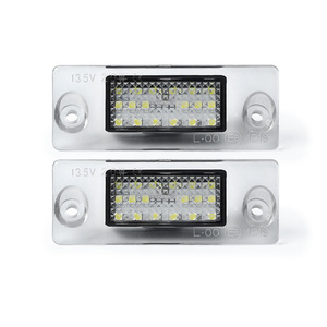 Luz de matrícula Led para Audi A3/S3 LIMOUSINE 1997-2003 A3 8L Facelift 1997-2001 <span class=keywords><strong>A4</strong></span> <span class=keywords><strong>B5</strong></span> LIMOUSINE /<span class=keywords><strong>A4</strong></span> 5B <span class=keywords><strong>AVANT</strong></span> 1995-1999 - Product Image 5