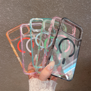 เคสโทรศัพท์ใสแบบแม่เหล็กอะคริลิกใสพิเศษสำหรับ iPhone 18 17 Pro Max 16 15 14 13 ป้องกันอย่างแข็งแรง - Product Image 1