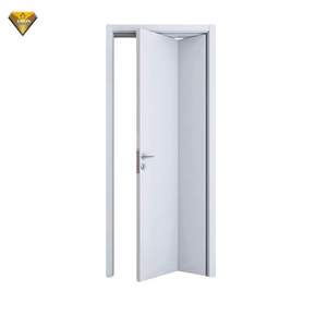 नवीनतम डिजाइन आधुनिक स्लैटेड ठोस लकड़ी बाइफोल्ड और एक्कोर्डियन दरवाजे फोल्डेबल इंटीरियर फोल्डिंग लॉन्ड्री दरवाजे तैयार वाटरप्रूफ - Product Image 2