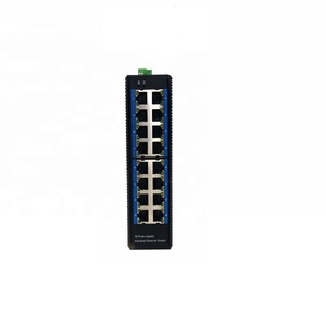 Không được quản lý PoE 8 cổng chuyển mạch 100 Mbit LAN Gigabit 16-Port 10/100Base-TX công nghiệp Ethernet chuyển đổi - Product Image 3
