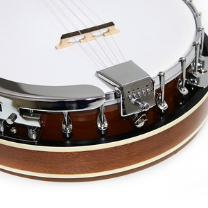 Madera de caoba de 5 <span class=keywords><strong>cuerdas</strong></span> de <span class=keywords><strong>banjo</strong></span> instrumentos de música con precio al por mayor - Product Image 5