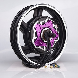 Moteur BLDC de course haute performance 5000W de 17 pouces pour moto, moteur de moyeu TTS de 17 pouces à jante nue, vente en gros - Product Image 3