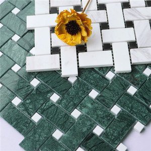 옥외 및 실내 벽을위한 불규칙한 돌 모자이크 바닥 타일 대리석 돌 모자이크 - Product Image 3