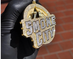 Colgantes y dijes de moda unisex con letras estilo hip hop y diamantes de moissanita clásicos para artistas - Product Image 3