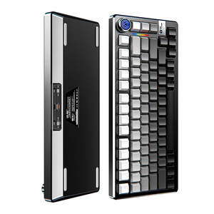 Blue Tooth <b>Wireless</b> Tri-Mode Mechanical <b>Keyboard</b> Metal Panel Wired Combo for PC E-Sports Gaming - Product Image 1