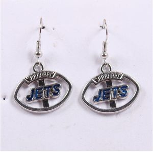 Envío rápido Fútbol americano Houston Texans Dangler Pendientes Colores Joyería Equipo de fútbol Juego Día Pendiente Estilo <span class=keywords><strong>2</strong></span> - Product Image 4