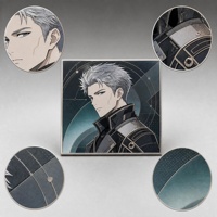 Impression de badges personnalisés, badge carré à l'effigie de personnages d'anime, broche, badge pour les passionnés de cosplay, badge de collection