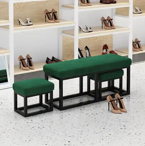 家用换鞋凳商场服装店试衣间休息凳子鞋店试鞋凳
