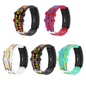 Bracelet de montre universel en silicone élastique respirant à motif papillon de 12 mm à 22 mm pour Huami pour Garmin - Product Image 6