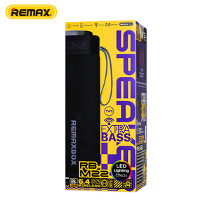 Loa không dây REMAX RB-M22 360 độ °   Đèn đồng bộ nhịp điệu âm thanh Loa cầm tay bằng silicon có tay cầm di động 8,7 giờ phát lại - Product Image 5