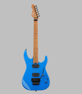 Guitarra Profesional SBS CS260, Cuerpo de Álamo Sólido de 3 Piezas, Diapasón de Arce, Radio de 20 Pulgadas, Floyd Rose - Product Image 4
