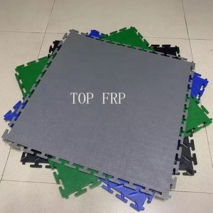 Factory Price Interlocking PVC Floor <b>Tile</b> Heavy Duty <b>Plastic</b> Flooring - Product Image 1