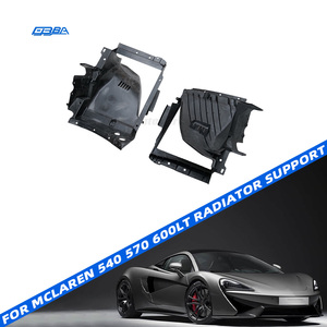 For McLaren 540 570 600LT 2016-2022 Radiator Support <b>Plastic</b> Black Radiator <b>Bracket</b> OE 13A1032CP 13A1027CP - Product Image 2