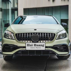 100% Perfect Fitment Car Bumpers Bodykit pour Mercedes Benz <span class=keywords><strong>a</strong></span> Class W176 2013 2014 2015 <span class=keywords><strong>2016</strong></span> 2017 2018 Conversion en A45 <span class=keywords><strong>AMG</strong></span> - Product Image 1
