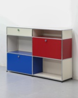 Meuble TV personnalisable de haute qualité, armoire flottante minimaliste en acier inoxydable, meuble de rangement modulaire pour salon