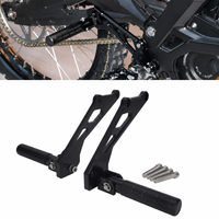Repose-pieds arrière en alliage d'aluminium Sur-ron Light Bee 260x163x45mm, pièces de moto tout-terrain