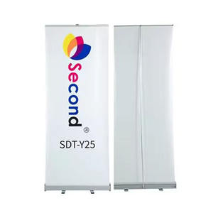 Großhandelspreis Aluminiumständer Werbung Veranstaltung Werbedisplay einziehbares aufrollbares Banner - Product Image 4