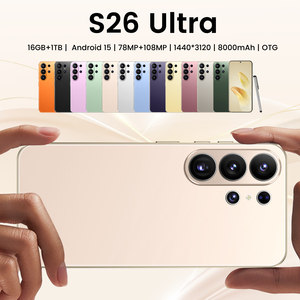 Nuevo Teléfono Inteligente S26 5G 2026, Pantalla HD <span class=keywords><strong>de</strong></span> 7.3 Pulgadas, 16 GB + 1 TB, Batería <span class=keywords><strong>de</strong></span> 8000 mAh, 48 MP, Doble SIM, Desbloqueo Facial, LTE/CDMA, Celular Global - Product Image 4