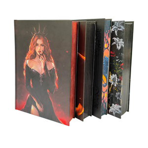 Fábrica de impresión de bordes rociados de tapa dura, <span class=keywords><strong>libros</strong></span> decorativos, impresión de <span class=keywords><strong>libros</strong></span> de cuentos novedosos personalizados, <span class=keywords><strong>libros</strong></span> románticos de tapa dura - Product Image 1