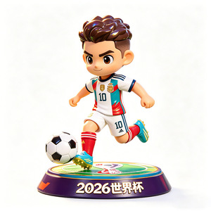 Wholesale <b>Football</b> Models Stars <b>Figurines</b> Trendy Blind Box Collectible Figure Custom PVC Vinyl Resin Art Toy - Product Image 1