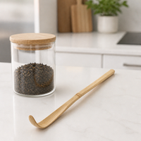 Ensemble de thé matcha artisanal en bois naturel, fouet et cuillère, ustensiles de cuisine en bambou, gadgets pour épices, accessoires de cuisine