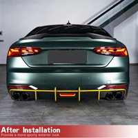 Aile de becquet de coffre de pare-chocs arrière en Fiber de carbone pour Audi A5 S5 B9 B9.5 Kits de carrosserie 2017-2024