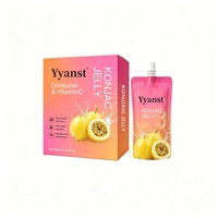 Bâtonnets de gelée de konjac à la vitamine C de haute qualité sous marque privée, favorisant la perte de poids et stimulant l'immunité pour les femmes enceintes, qualité alimentaire.