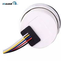 52Mm Plat Muka Putih IP67 Tahan Air Tahan Karat Krom RIM GPS Sensor 12V 24V Laut TFT Odometer Speedometer