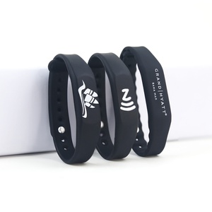 กำไลข้อมือ NFC แบบปรับได้ ชิป NFC215 กำไลซิลิโคน NFC พร้อม QR โค้ด - Product Image 4