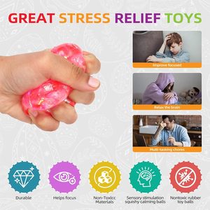 Easter Novelty Gifts Kid Toy Easter Eggs Mini <b>Squeeze</b> <b>Ball</b> for Squishies Stress Relief - Product Image 3