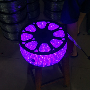 Al Aire Libre multicolor <span class=keywords><strong>manguera</strong></span> redonda decorativa neón Flex RGB IP67 impermeable <span class=keywords><strong>Led</strong></span> luces de cuerda - Product Image 2