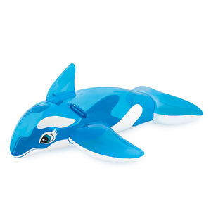 <span class=keywords><strong>Baleine</strong></span> gonflable en PVC épaissi, jouet aquatique géant avec poignées, pour enfants et adultes, pour s'amuser en été - Product Image 4