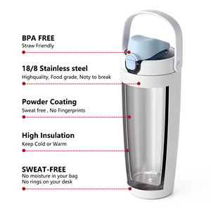Tairflask – Nouvelle Tasse de Voyage Isotherme en Acier Inoxydable 304 Vert Noël, 12oz, 17oz, 25oz, 33oz, avec Poignée, pour Café et Extérieur - Product Image 4