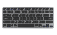 Vente chaude LED Clavier Souris Ensemble Mini Clavier de Jeu Sans Fil et Souris Cobmo pour Téléphone et Ordinateur