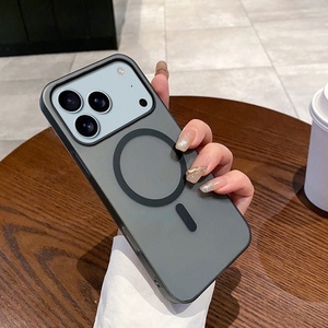 เคสโทรศัพท์แฟชั่นอะคริลิกใสสำหรับ iPhone 17 16 15 14 13 12 11 Pro Max PLUS เคสแม่เหล็กใส - Product Image 6