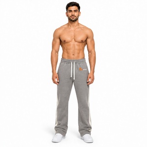 Pantalones Deportivos Casuales para Hombre, Estilo Jogger, Cómodos para Viajar, Ligeros, de Tela Suave, Relajados, con Cintura Elástica y Pierna Ancha - Product Image 1