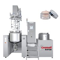 Machine Agitateur Émulsifiant Sous Vide pour Crème Cosmétique Blanchissante, Dentifrice et Mayonnaise, Capacité 1000L, Moteur Haute Productivité