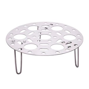 Stainless Steel <b>Steamer</b> Rack Round Folding Egg <b>Steamer</b> Plate 410 Stainless Steel Eco Friendly For Pot Use - Product Image 5