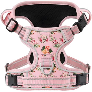 Pettorina per Cani Personalizzata Premium in <span class=keywords><strong>Nylon</strong></span> Oxford, Primavera Estate, Colore Kaki, per Cani Grandi e Piccoli, con Sciarpa alla Moda e Zaino Adesivo - Product Image 4