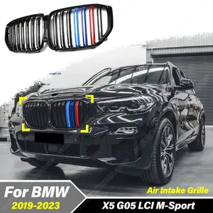 Pour G05 Pré-LCI 2019 2020 2021 2022 2023 Kit de modification de carrosserie avec grille d'admission d'air style M pour pare-chocs avant et ouverture de radiateur - Product Image 1