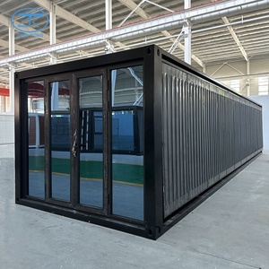 Casa Contenedor Expandible de 40 Pies <span class=keywords><strong>Villa</strong></span> de Lujo para Vacaciones Casa Prefabricada de 1, 2, 3 o 4 Dormitorios Edificio Modular de Acero para Oficina con Baño - Product Image 5