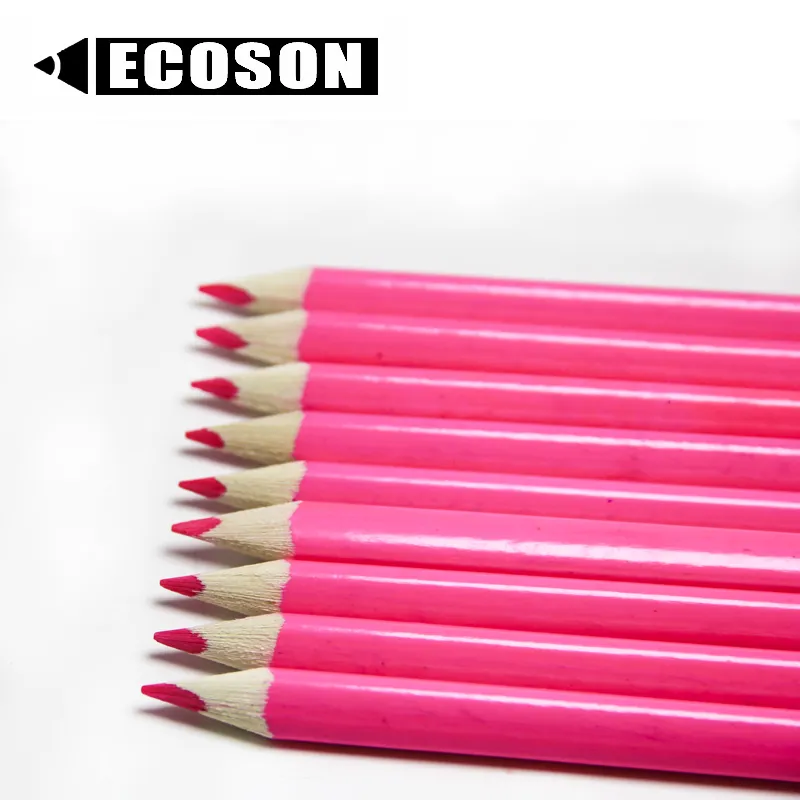 الترويجية الأقلام الملونة 100 ألوان عالية الجودة بالجملة رخيصة قلم رصاص ملون الخشب الملونة أقلام