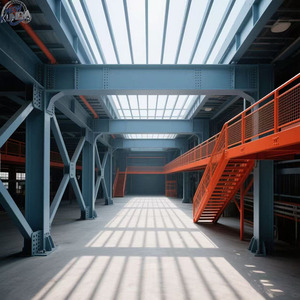 Mới kunda mạnh mẽ bền khung thép nhẹ Cấu trúc cho các nhà máy kho nhà để xe với 5 năm bảo hành thiết kế công nghiệp - Product Image 5